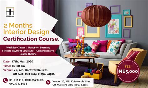 Get Tickets To 2 Months Professional Interior Design Training On