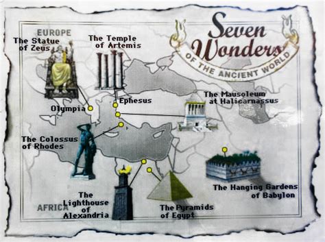 The Seven Wonders Of The Ancient World Have Bag Will Travel