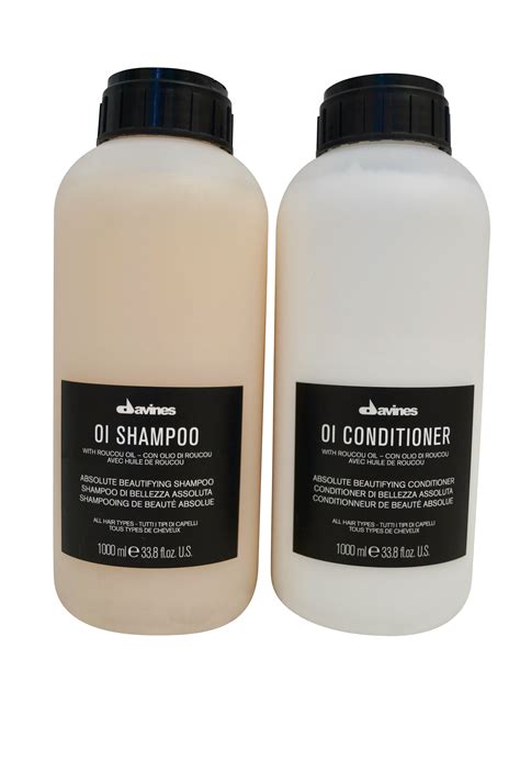 Davines' mission is to bring quality and sustainability into the hair cosmetics world, and they do so by locally sourcing their ingredients and. Davines Oi Shampoo & Conditioner Set 33.8 OZ Each ...