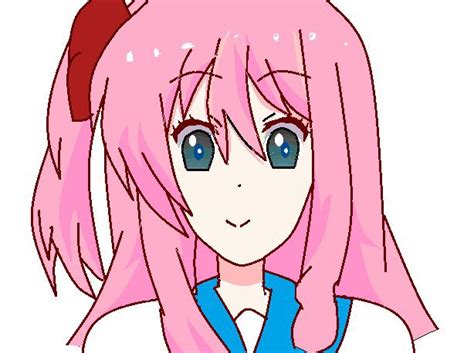 Drawing Of An Anime Girl On Ms Paint Anime Amino