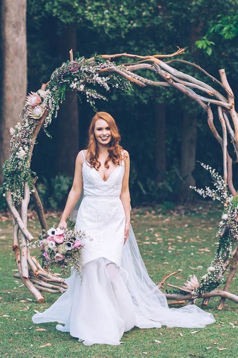 30 Rustic Wedding Arch Ideas For Every Wedding 2019 Trendy Wedding