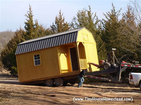 Tiny House Homestead Delivery Of The Newest Tiny House Shell