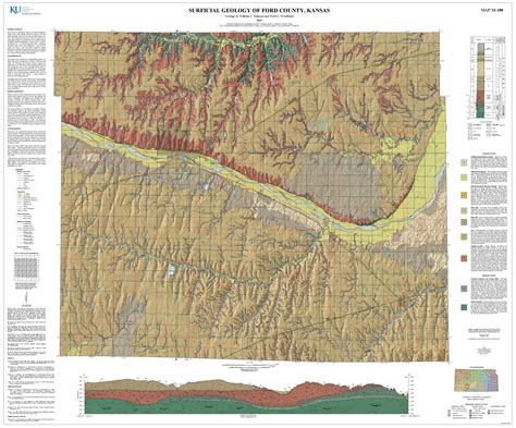 Kgs Geologic Map Ford Large Size