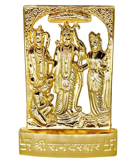 Buy Shri Ram Darbar Statue Idol Lord Rama Laxman And Sita With Hanuman