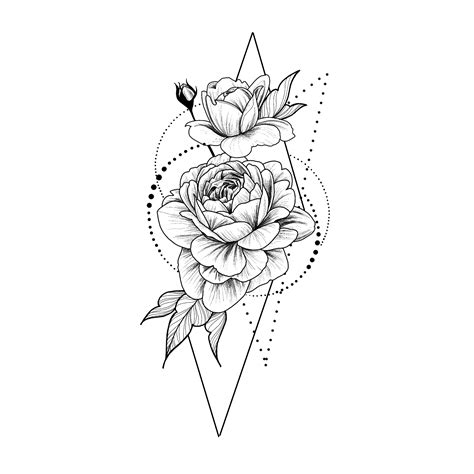 Tattoo Roses Drawing At Getdrawings Free Download