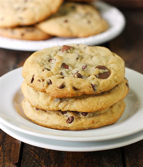 For soft, puffy cookies, bake them at a temperature of at least 350 °f (177 °c). XXL Soft Baked Chocolate Chip Cookies | SoupAddict.com