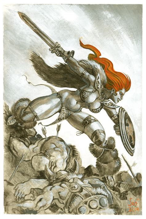 Red Sonja Commission 18 By Xenomrph On Deviantart
