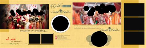 A simple wedding invitation template you can download for free. Wedding Album Design Templates 12×36 Psd File Free ...
