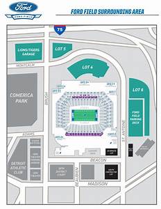 Ford Field Seating Chart With Rows And Seat Numbers Elcho Table