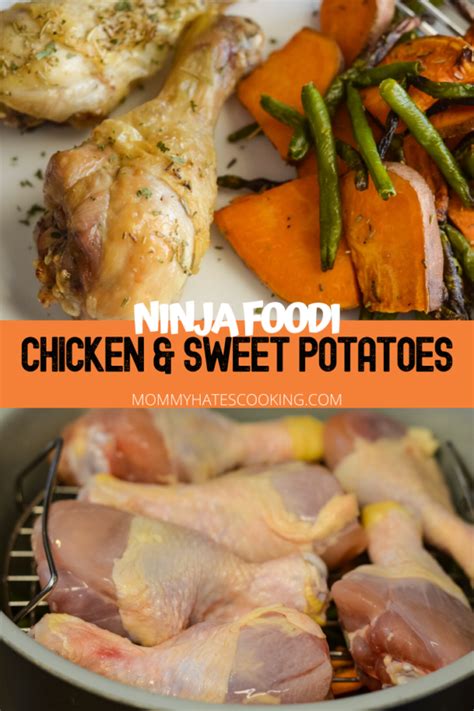 ninja foodi chicken legs vegetables fryer air recipes cuisine american category cooking