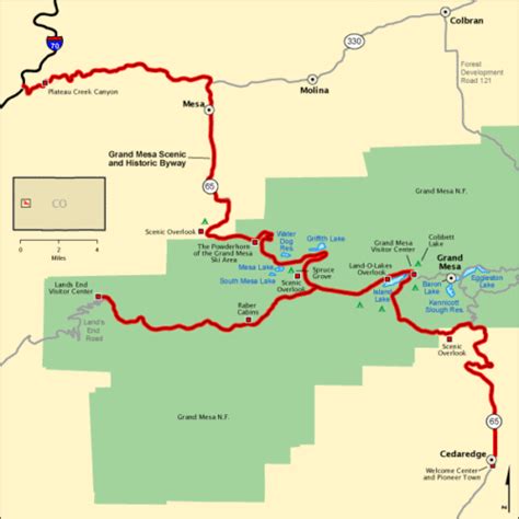 Grand Mesa Scenic And Historic Byway National Scenic Byway Foundation