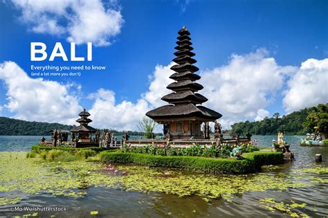 Bali Is The Most Popular Island Holiday Destination In The Indonesian