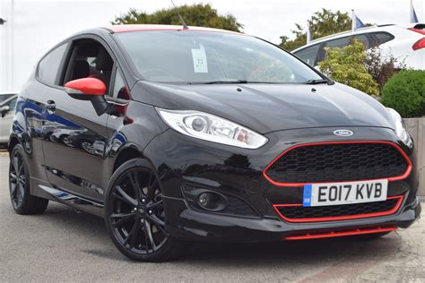 Ford Fiesta 10 Ecoboost 140 St Line Black 3dr For Sale Richlee