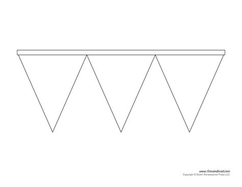 56 Pennant Template