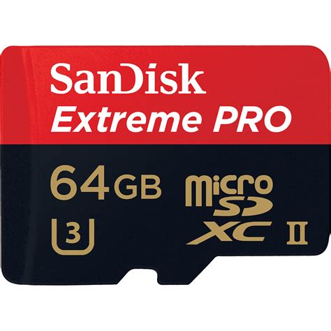 Extreme Pro Microsdxc Uhs Ii Card Sandisk