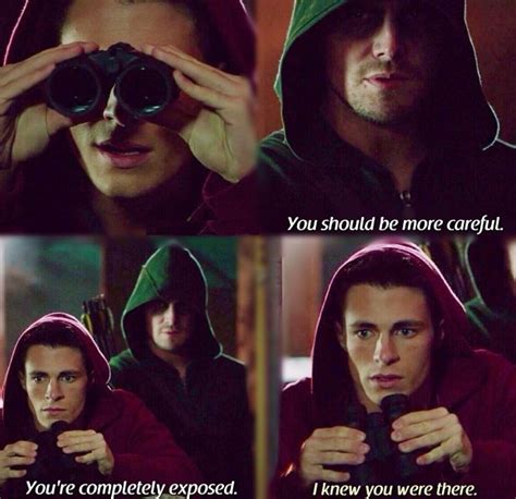 Roy Harper And Oliver Queen On Arrow Colton Haynes And Stephen Amell Superhero Shows Colton