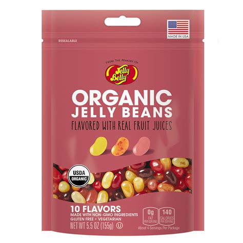 Organic Jelly Beans By Jelly Belly Natural Candy