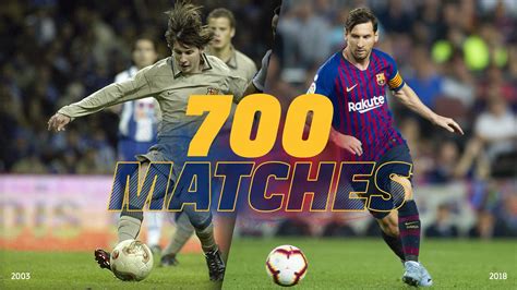 Leo Messi Reaches 700 Games As A Barça Player