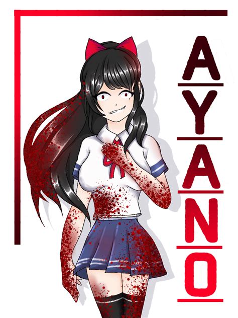 Ayano Aishi Redesign I Decide To Make Ayano The Type To Be The Kind