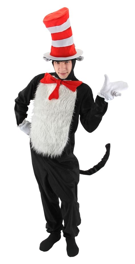 Halloweeen Club Costume Superstore Dr Seuss Cat In The Hat Deluxe