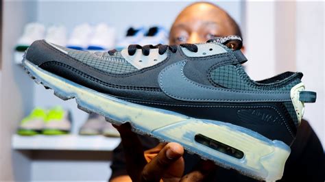 Nike Air Max Terrascape 90 Anthracite Grey On Foot Sneaker Review Sustainable Schopes 023 Dh2973