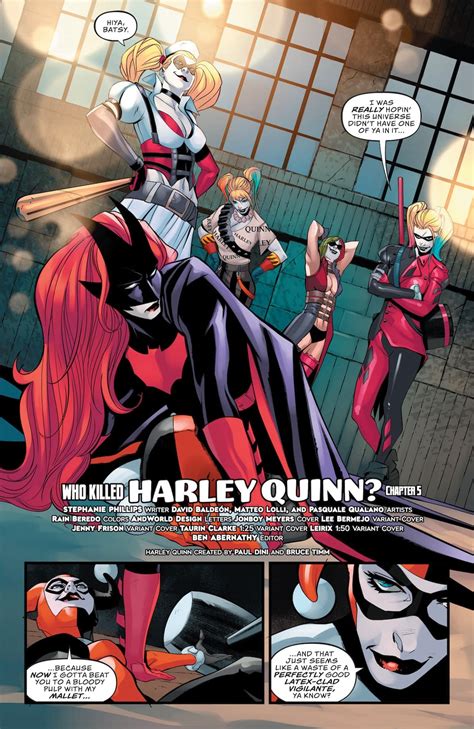 Harley Quinn 26 Preview How Many Harleys Is Too Many Harleys