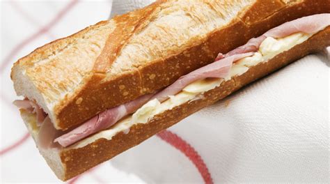 Le jambon -beurre un emblématique de la gastronomie française