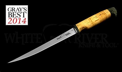 white river knife and tool 8 fillet knife ultra light cork handle 440c stainless steel wrf8 cork