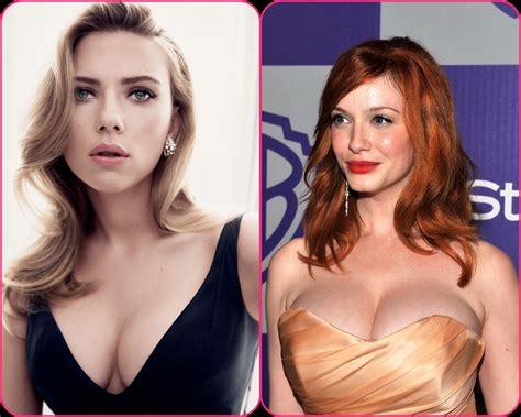 Scarlett Johansson Vs Christina Hendricks Rcelebbattles