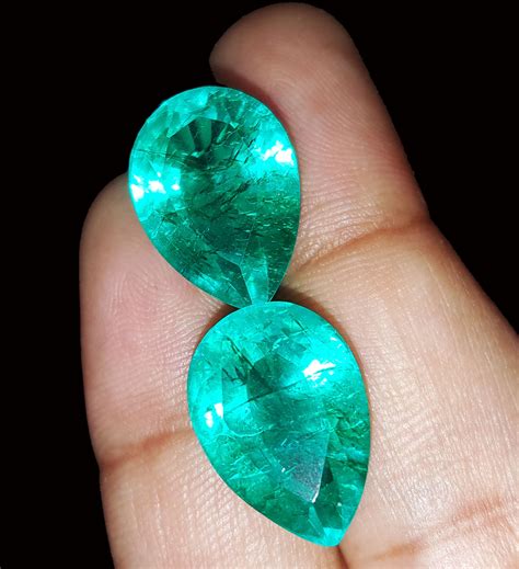 Loose Gemstone Excellent Natural Emerald Certified 800 To Etsy