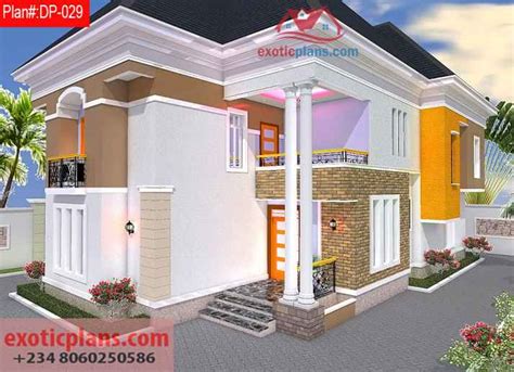Duplex house plans are plans containing two separate living units. 4 Bedroom Duplex House Plans In Nigeria - Small House ...