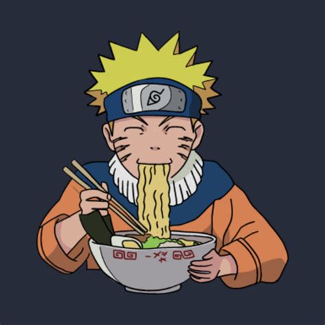 Naruto Uzumaki Ichiraku Ramen Noodles Naruto Shippuden T Shirt