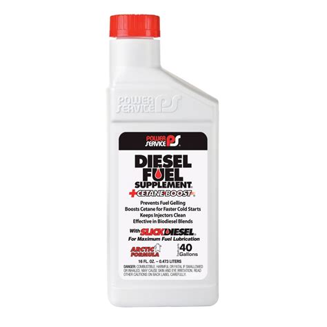 Power Service Diesel Additive 1016 09 Fuel Anti Gel Diesel Fuel