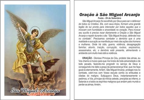 SÃo Miguel Arcanjo Oração História Novena Dia De São Miguel