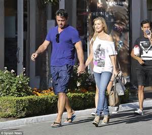 Joanna Krupa Wears Provocative T Shirt Shopping With Husband Romain