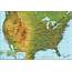 Map Of United States And Vicinity  Tabloid Size