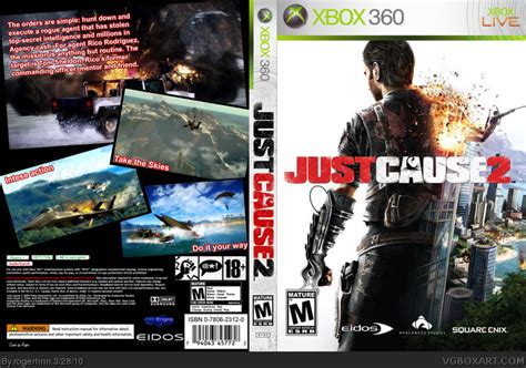 Just Cause 2 Xbox 360 Box Art Cover By Rogerhnn