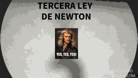3ra Ley De Newton