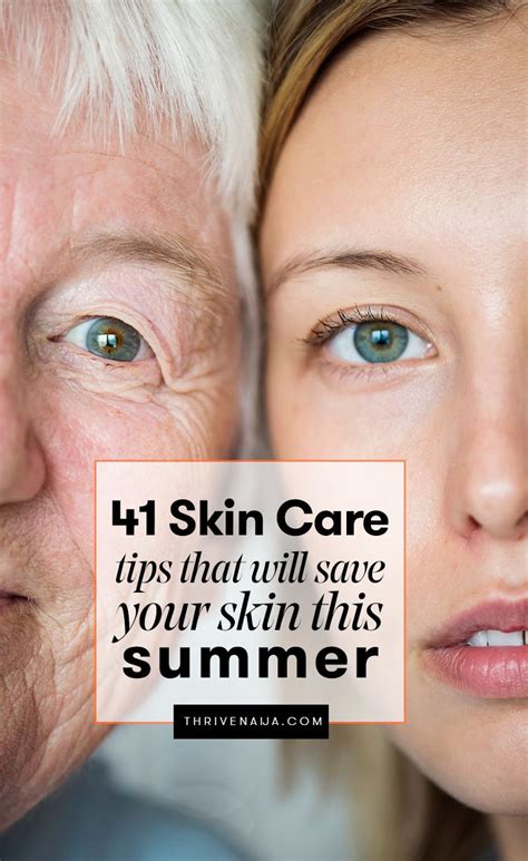 41 Summer Skin Care Tips You Must Know Thrivenaija Summer Skin Care