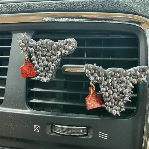 Freshie Cow Car Vent Clips Etsy