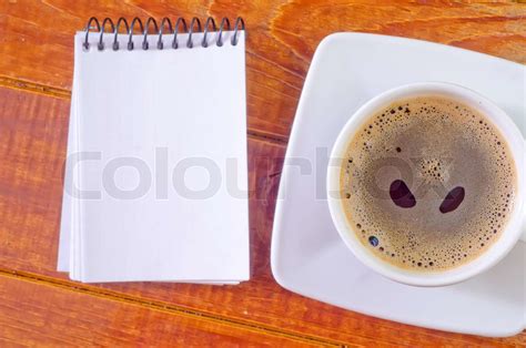 Kaffee Und Beachten Stock Bild Colourbox