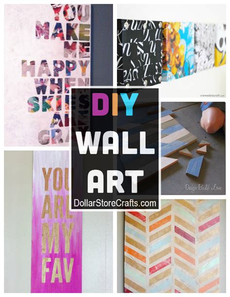 Maybe you would like to learn more about one of these? 10 DIY Wall Art Ideas from Recycled Materials » Dollar Store Crafts