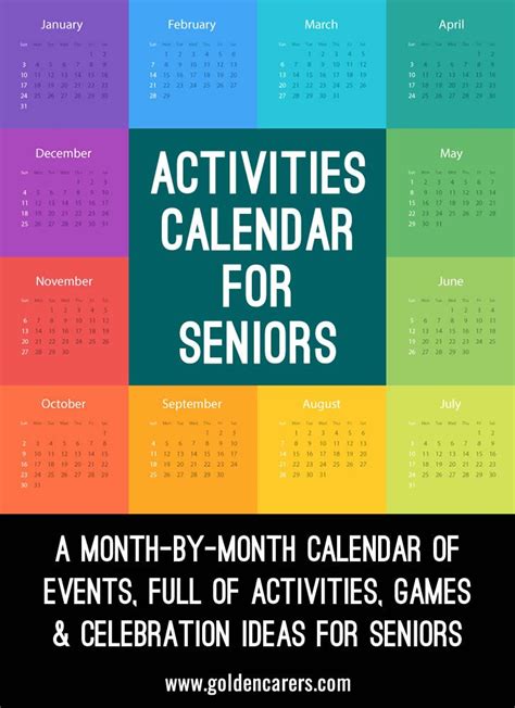 July Events And Ideas Activities Calendar Activities For Dementia