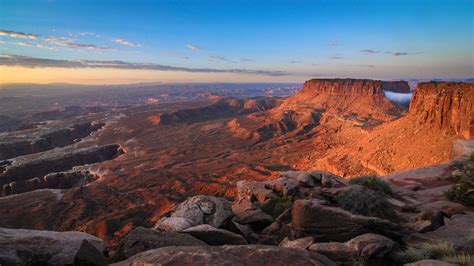 1920x1080 Dawn At Grand View Point Canyonlands National Park Laptop