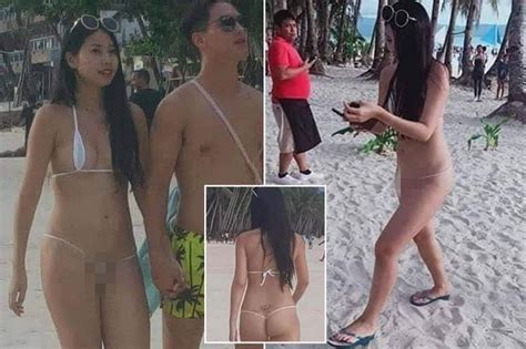 Shameful Tourist In Bali Sparks Outrage For Wearing Thong Bikini In