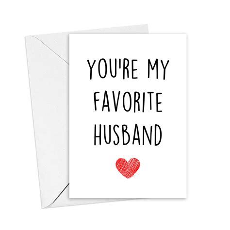 you re my favorite husband card for husband card for him etsy