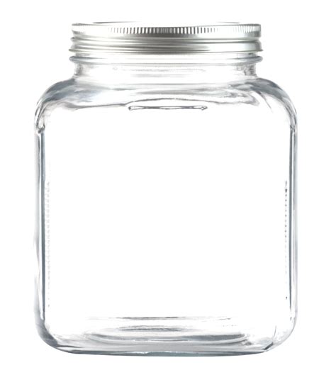 Glass Bottle Jar Transparency And Translucency Glass Jar Png Download
