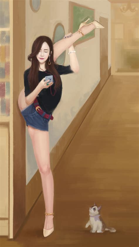 Flexible Asian Girl By Zhanyuedao123 On Deviantart