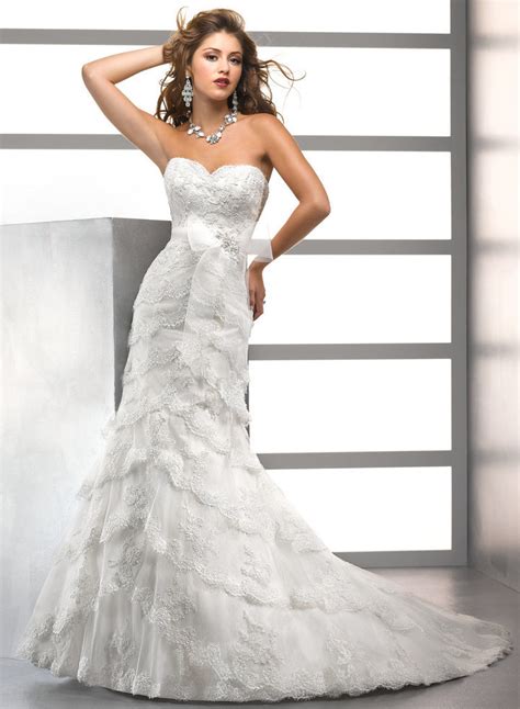 Browse gorgeous wedding dresses from 60+ brands, and easily find a nearby salon for a fitting. Unforgettable Handmade Flowers On Belt Lace Up Back Lace ...