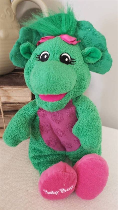 Barney baby bop lyons group 1992 plush lot 13 stuffed. Barney's Friend Baby Bop Plush Toy/1990s Barney the Purple ...